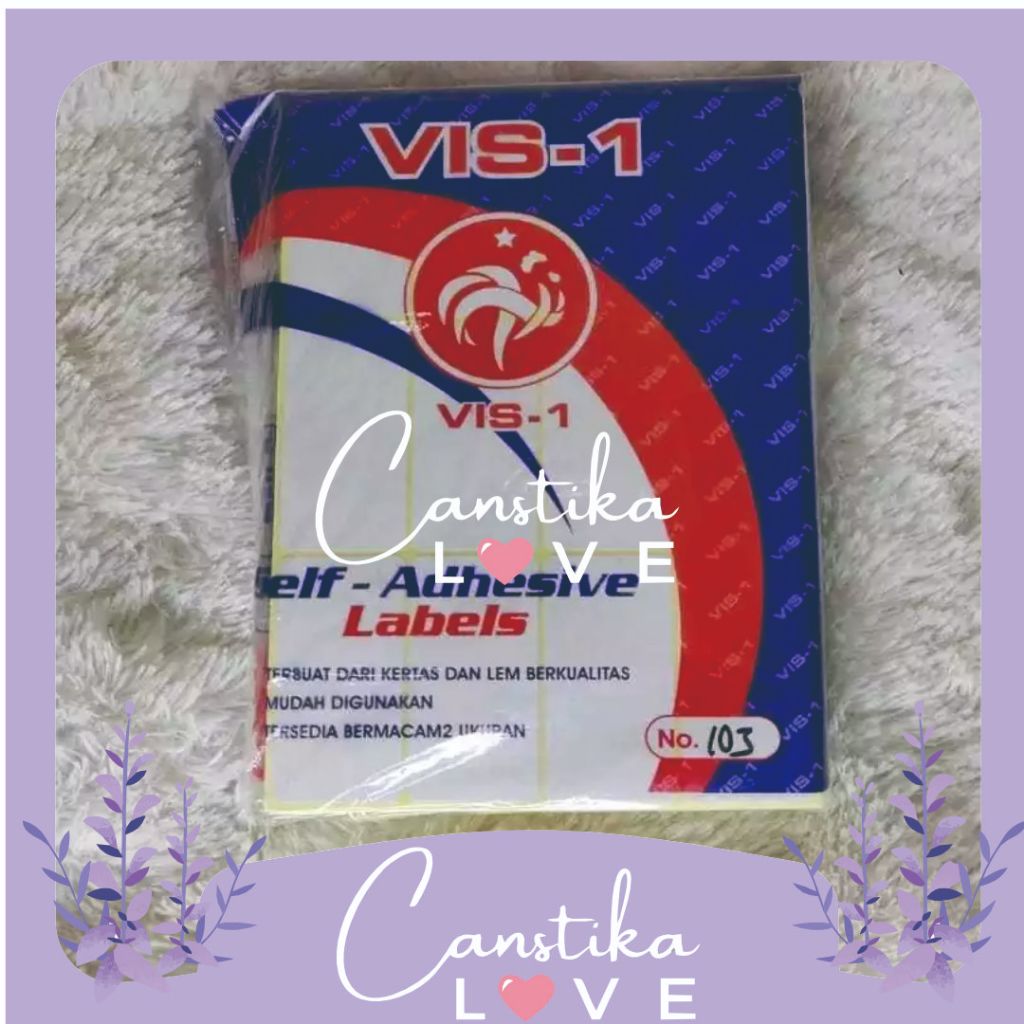 

CANSTIKALOVE Sticker Label Vis1 103