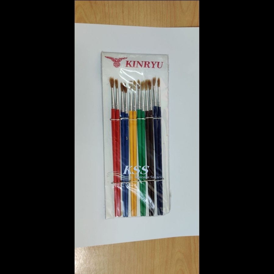 

Brush / Kuas Cat Air WARNA / Cat Minyak / Lukis / GAMBAR Acrylic NO 5 KSS