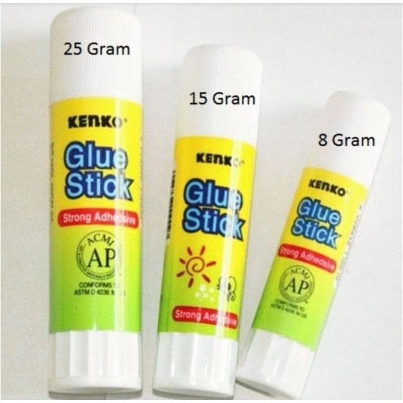 

Lem Stick Kenko / Glue Stick 8 Gram / 15 Gram / 25 Gram Harga 1 Pcs