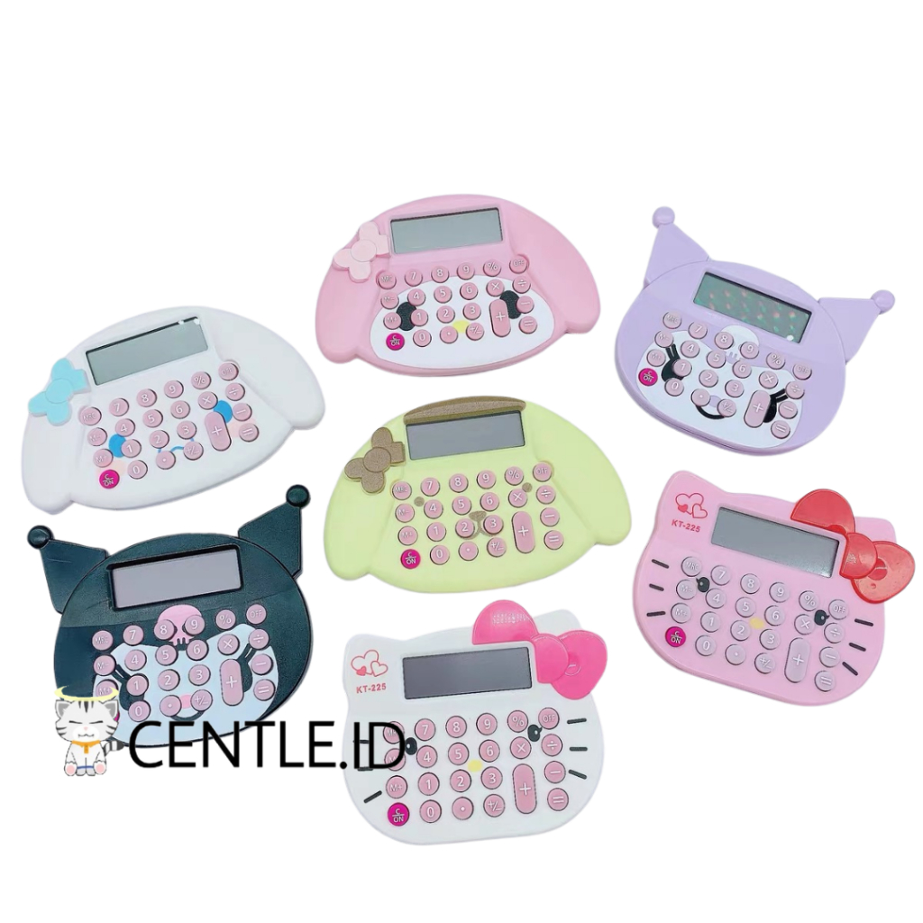 

KALKULATOR SANRIO 8 DIGIT KK-1468 CALCULATOR LUCU ALAT TULIS KANTOR IMUT MURAH TERJANGKAU