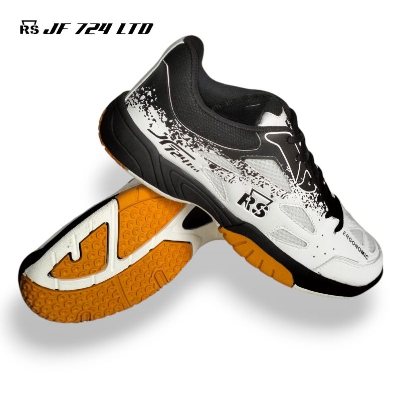 Sepatu Bulutangkis Sepatu Olahraga Sepatu Badminton RS Sepatu Pria RS JF Terbaru Size 39-43