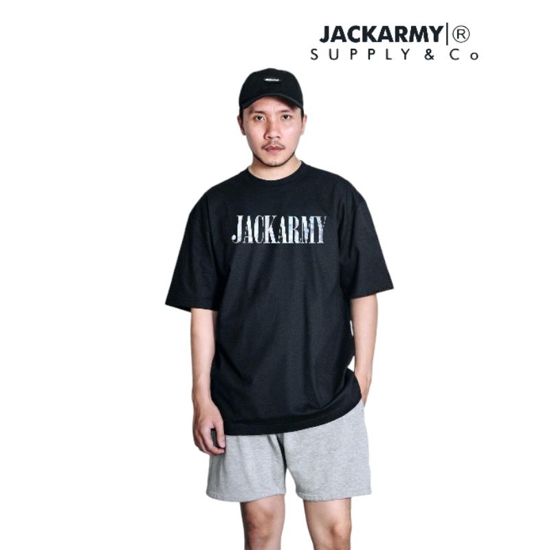 kaos  oversize  Jack army bahan tebal distro Banjarmasin Tabalong