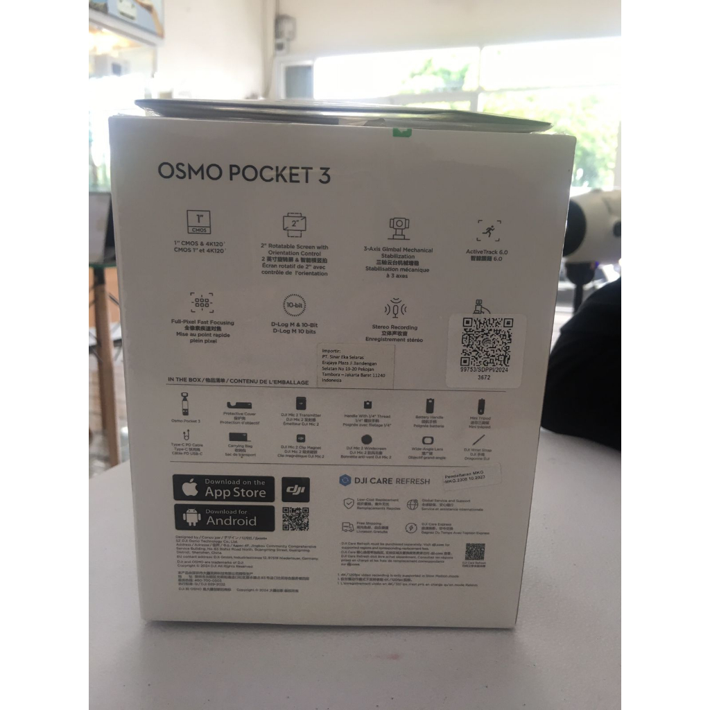 kamera pocket 3 osmo combo