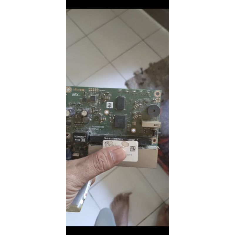 MIKROTIK RB 750 MATI TANPA ADAPTOR