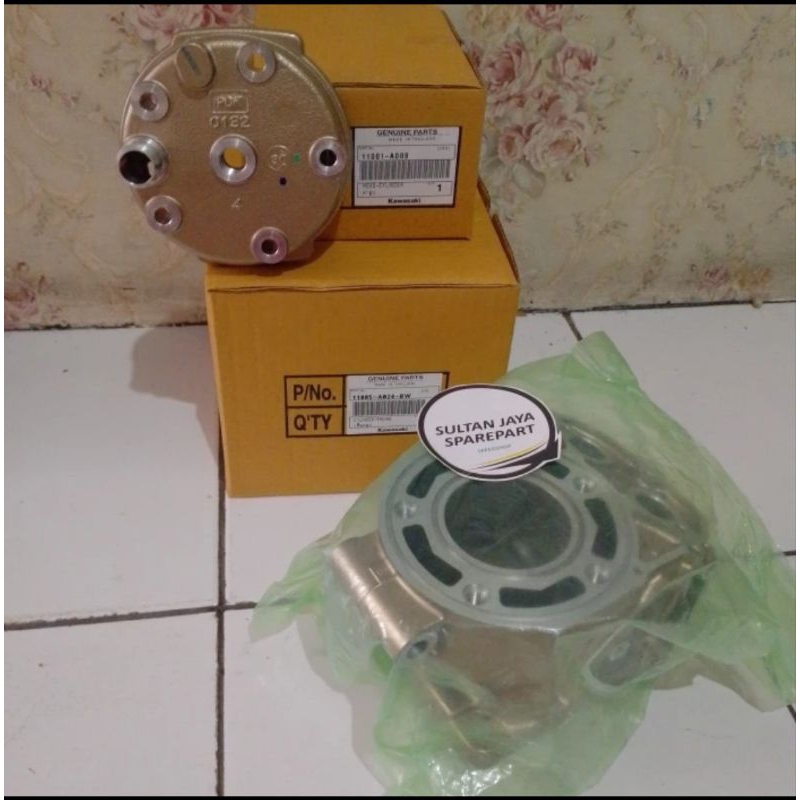 BLOK SEHER NINJA 2TAK 150 1855 GOLD PDK+HEAD GOLD PDK ORI KGP THAILAND