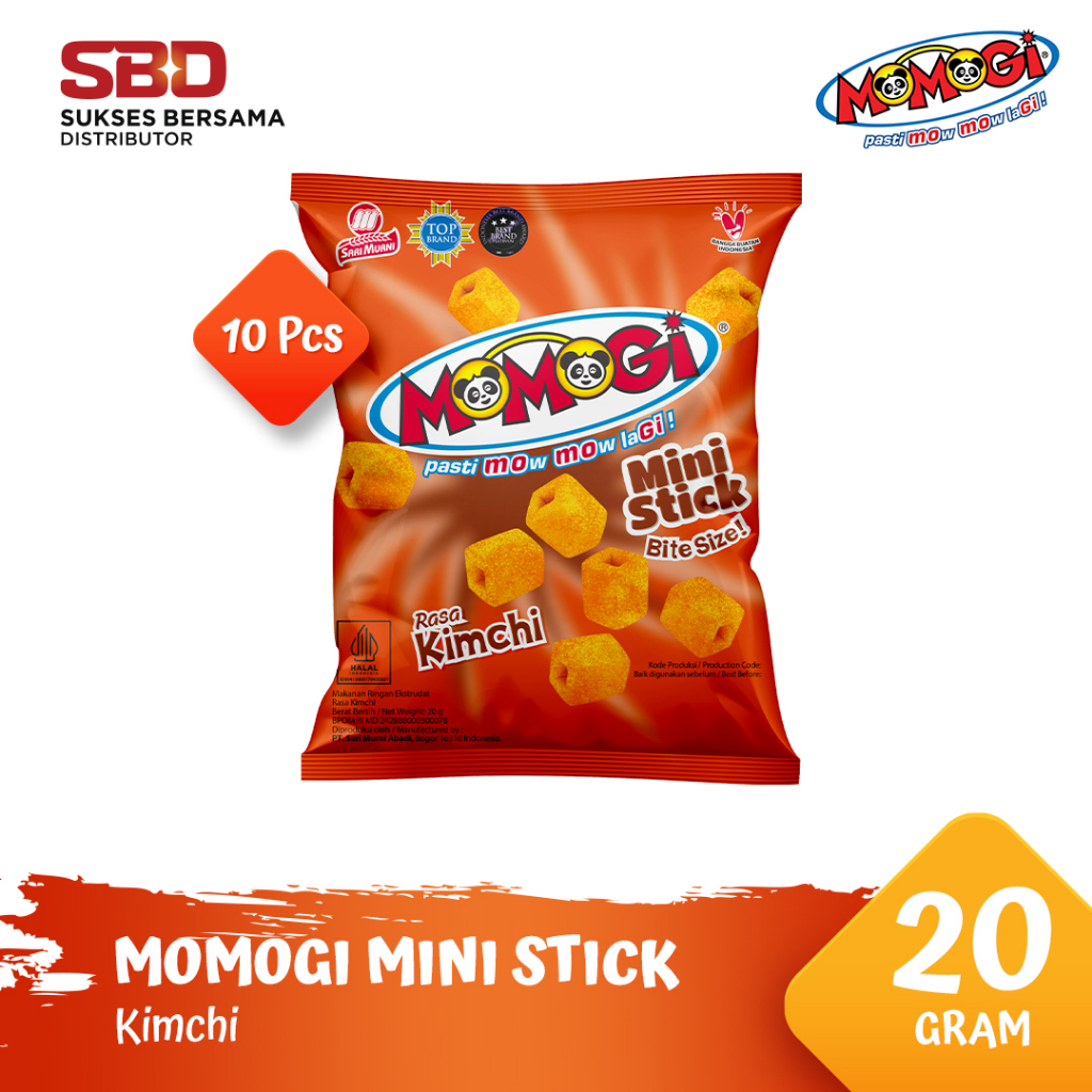 

Momogi Mini Stick - Kimchi 20gr [@ 10 Pcs]