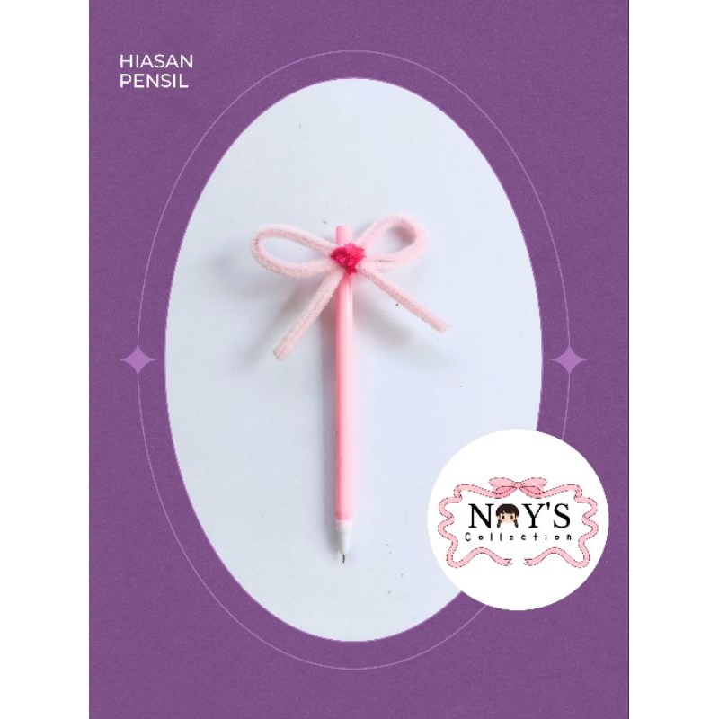 

HIASA PENSIL TOPPER COQUETTE BISA REQUEST WARNA
