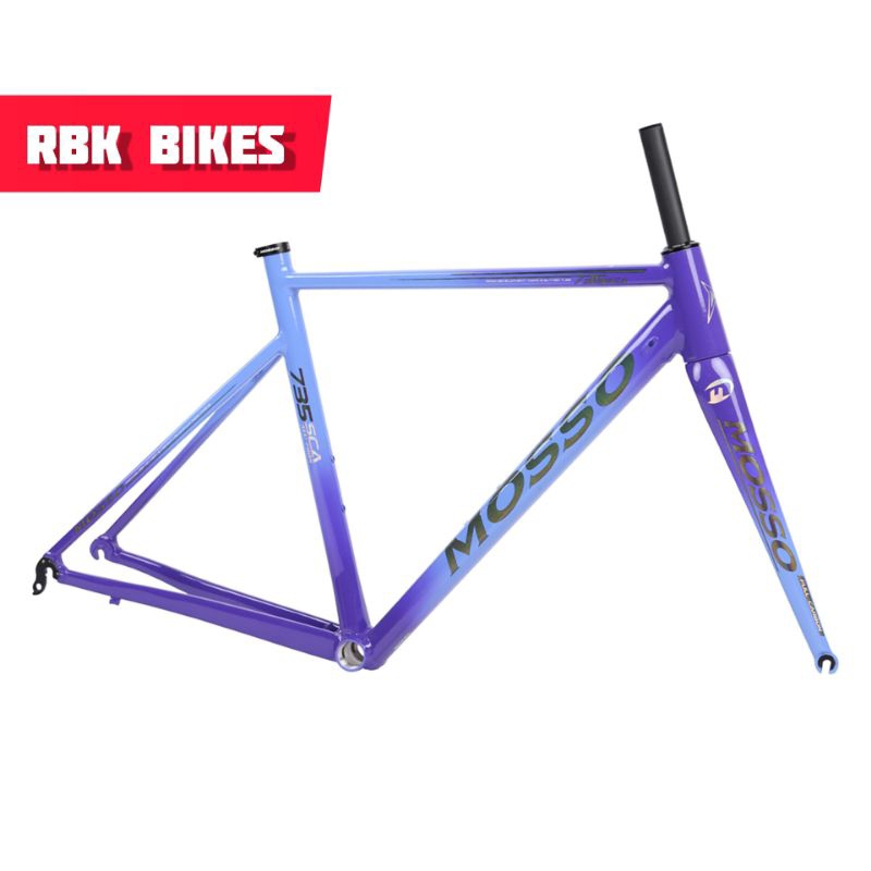Frameset Sepeda Roadbike Mosso 735 SCA Rim Brake Road Bike