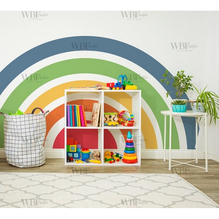 Stiker Dinding Premium | Stiker Dinding Kamar Anak | Stiker Dinding Motif Pelangi | Stiker Rainbow |