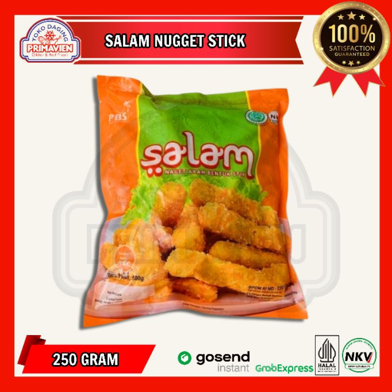 

Salam Chicken Nugget Stick (250gram)