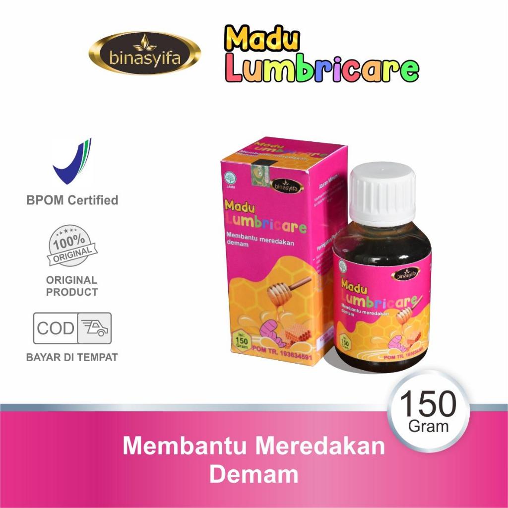 

MADU LUMBRICARE Madu Penurun Panas Mual Obat Demam Tifus