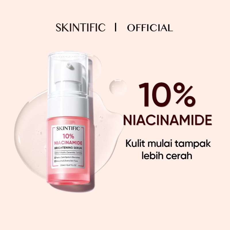 SKINTIFIC NIACINAMIDE BRIGHTENING SERUM | SKINTIFIC 10% NIACINAMIDE SERUM