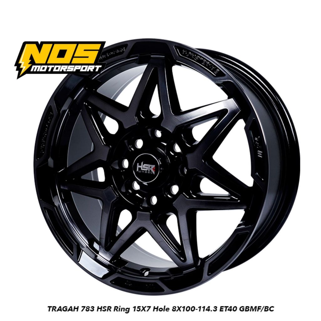 VELG RACING AVANZA SIGRA MOBILIO YARIS RING 15 HSR TRAGAH LEBAR 7
