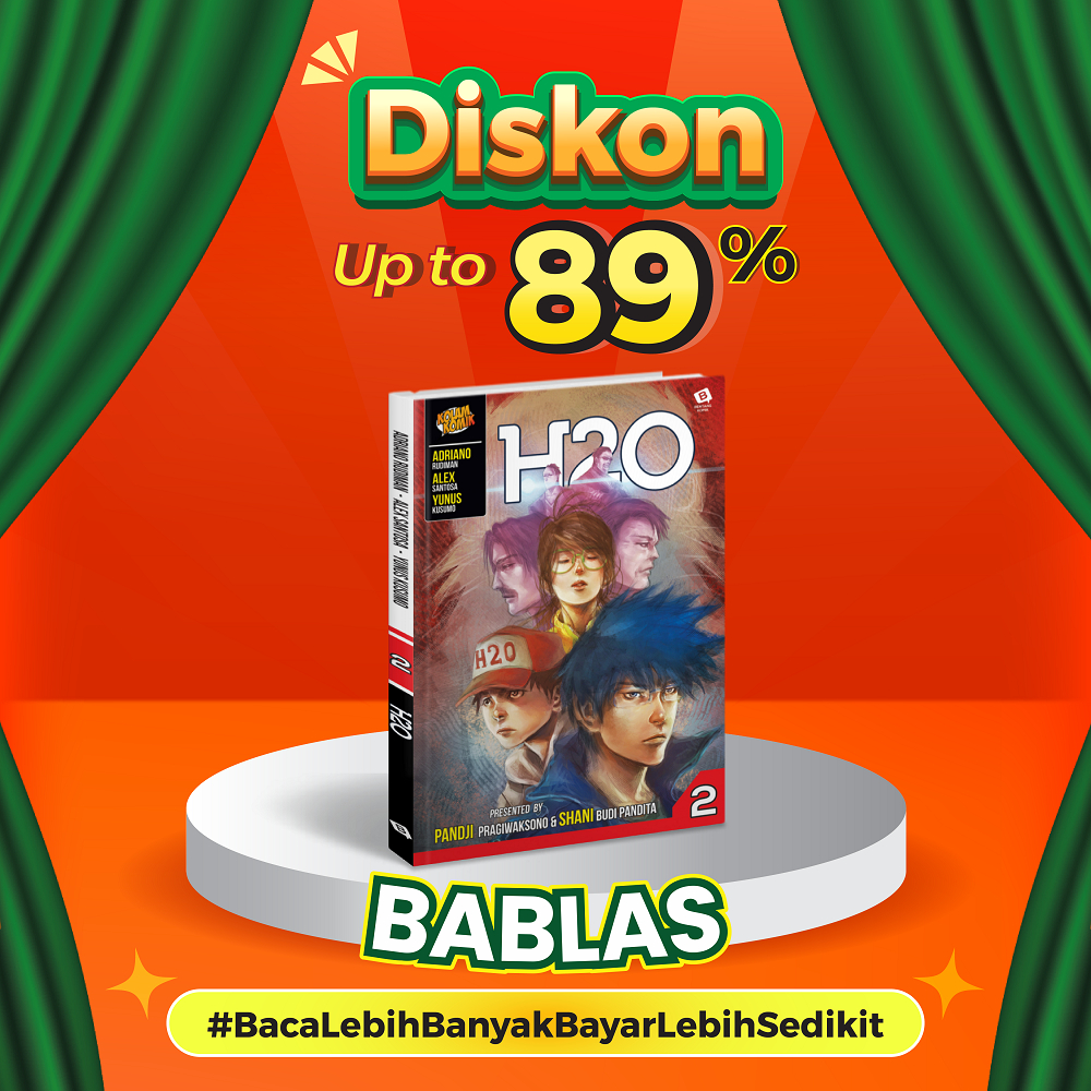 [Mizan Medan] Buku Komik H2O 2