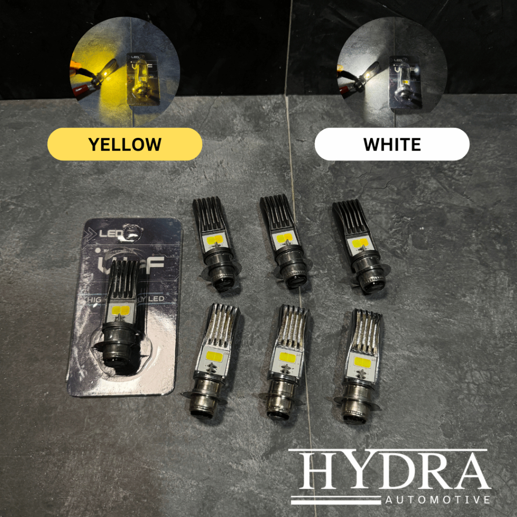 LAMPU DEPAN LED MOTOR H6 HII LOO 2 LED LAMPU DEPAN LED SEPEDA MOTOR MODEL TYTO H6 2 WARNA HII LOO Va