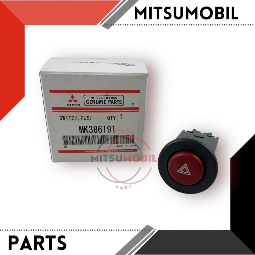 SWITCH SAKLAR TOMBOL HAZARD CANTER ORIGINAL MITSUBISHI | MK386191