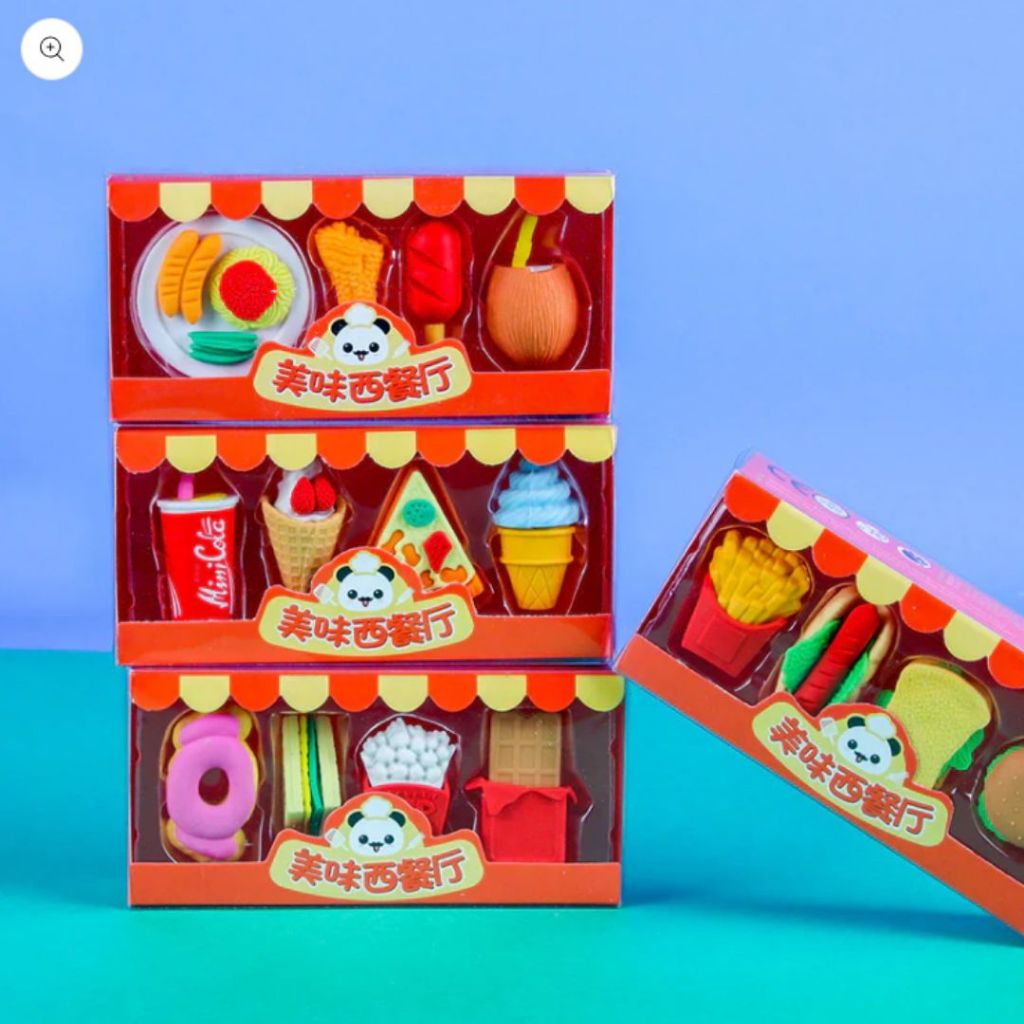 

Penghapus Set / Eraser Set Fast Food QH-8422