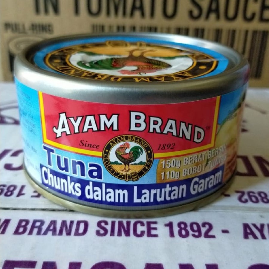 

AYAM BRAND Tuna Chunk dalam Larutan Garam