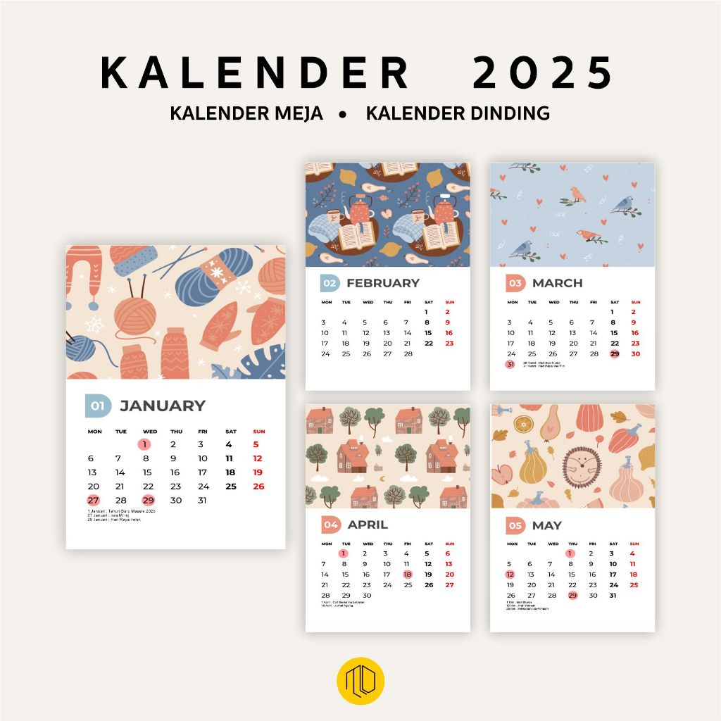 

KALENDER 2025 AESTHETIC MOTIF COZY / KALENDER MEJA / KALENDER DINDING / KALENDER 2025 / Calendar 2025 | Kalender Aesthetic Kalender Meja / KALENDER 2025 / KALENDER DINDING ESTETIK/ WALL CALENDAR AESTHETIC 2025 V.2 / KALENDER POSTER AESTHETIC