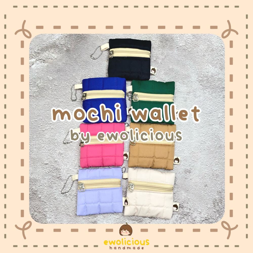 Mochi Wallet by Ewolicious | Dompet Koin | Airpods Case | Dompet Puffy