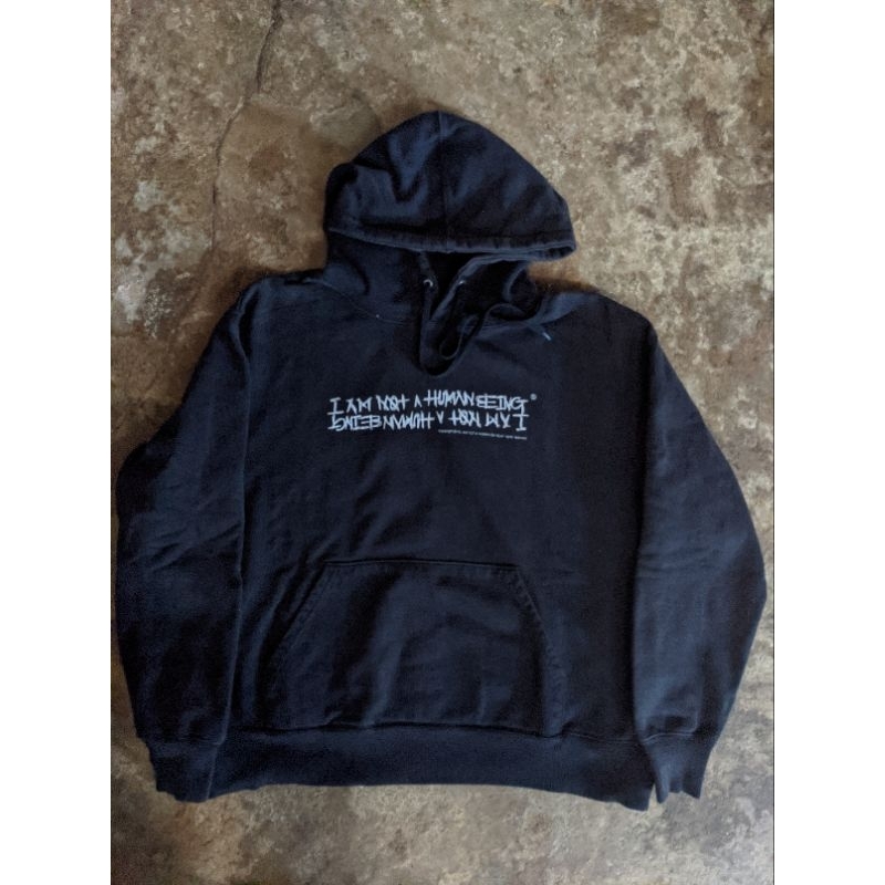 Hoodie I am not a human being second