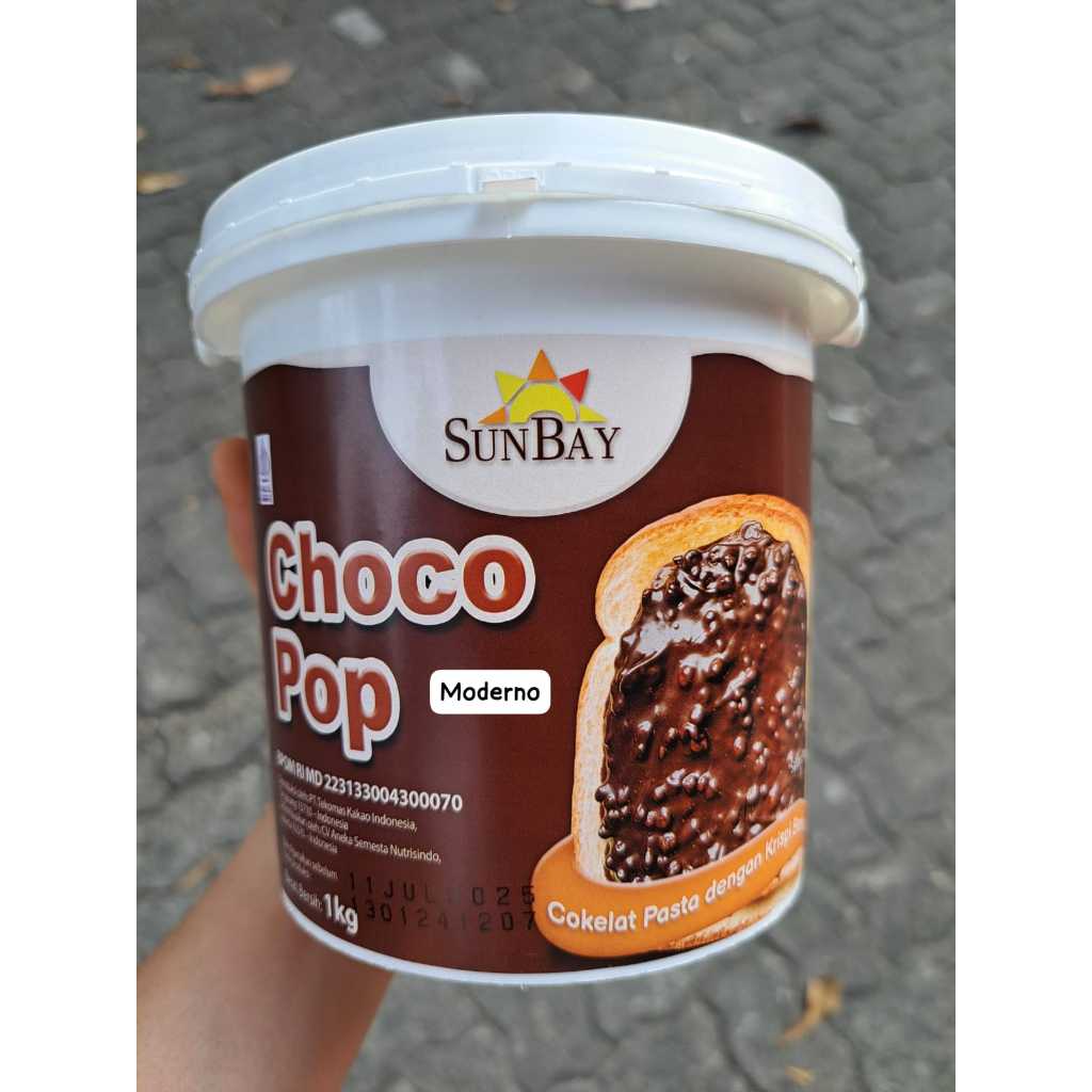 

Selai coklat Sunbay choco pop 1 Kg