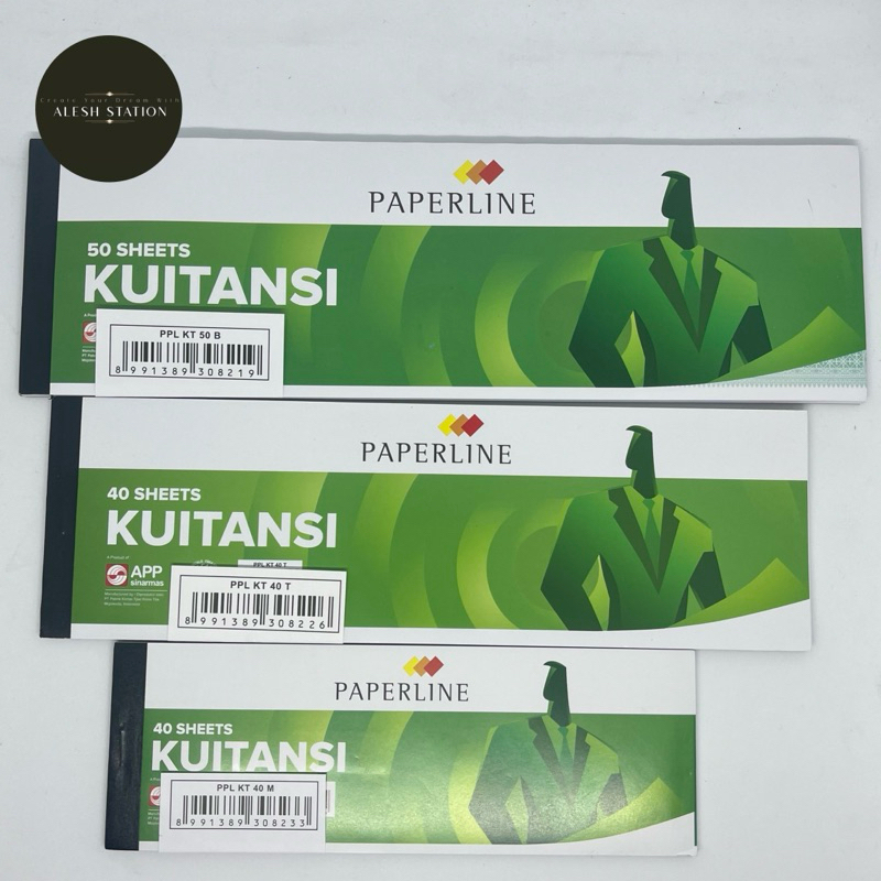

Buku Kwitansi / Kuitansi paperline Kecil - Sedang - Besar