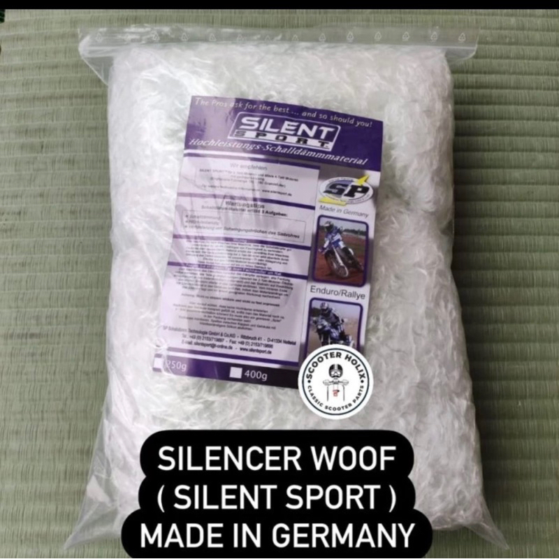 Silencer Wool - Silent Sport utk silencer knalpot 2 tak