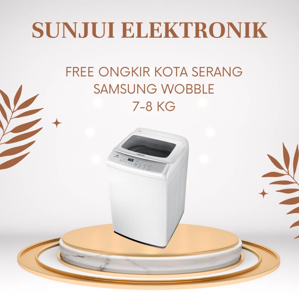 MESIN CUCI 1 TABUNG SAMSUNG WOBBLE