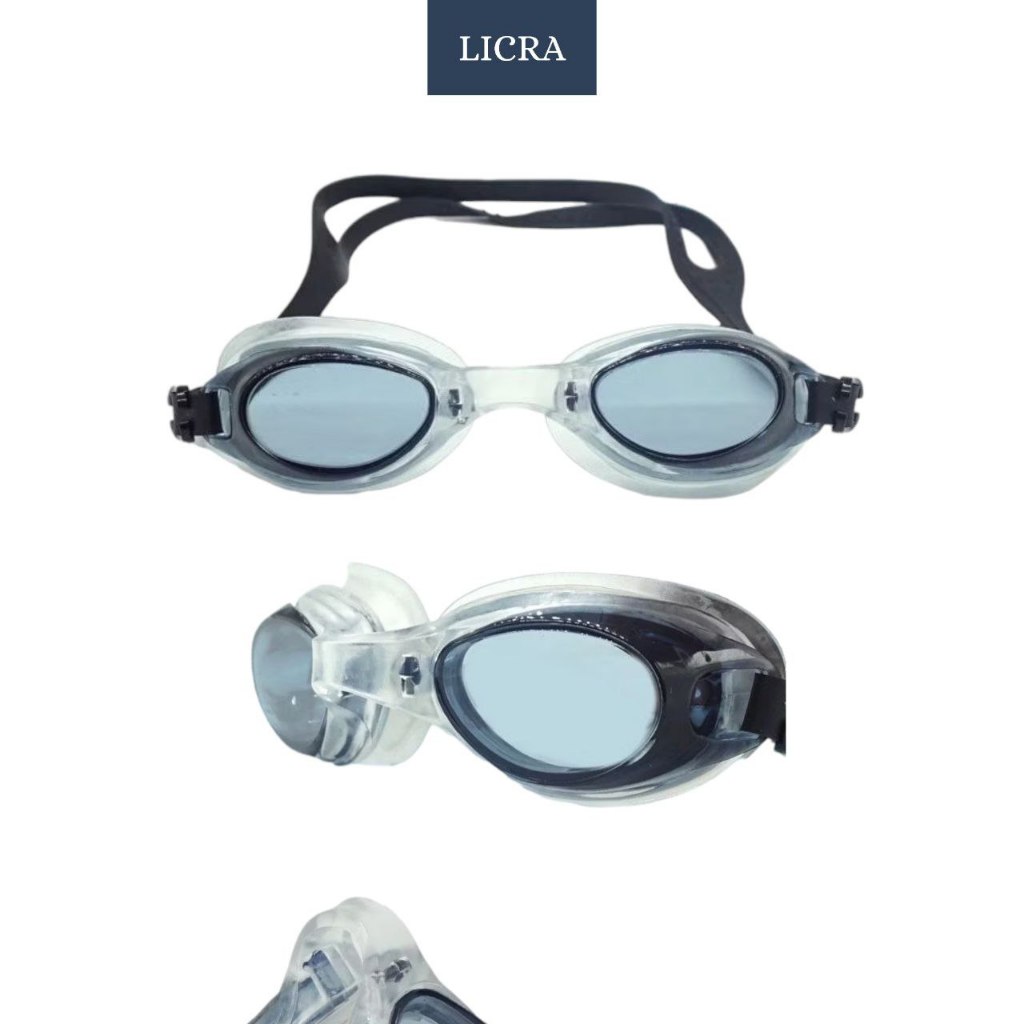 LICRA Kacamata Renang Remaja Dewasa Anti Embun Anti Sinar UV LY02