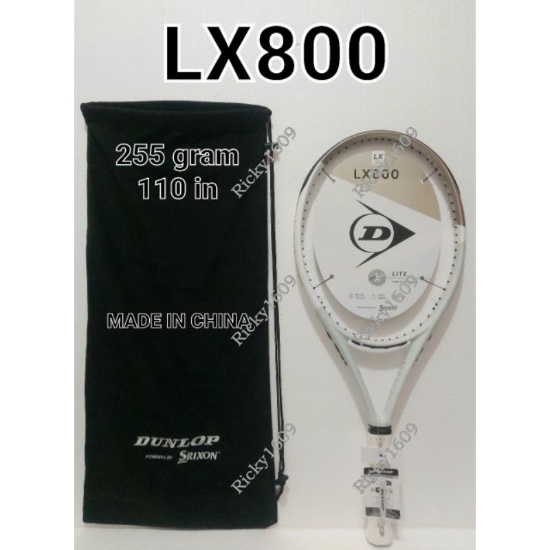 RAKET TENIS DUNLOP LX800 / RAKET TENIS DUNLOP LX 800 (110 in² / 255 g) ORIGINAL DUNLOP