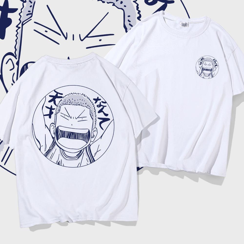 Kaos Slam Dunk Sakuragi Chibi Angry Anime Rerto Club Basket Ball High School Shohoku Genius Hanamich