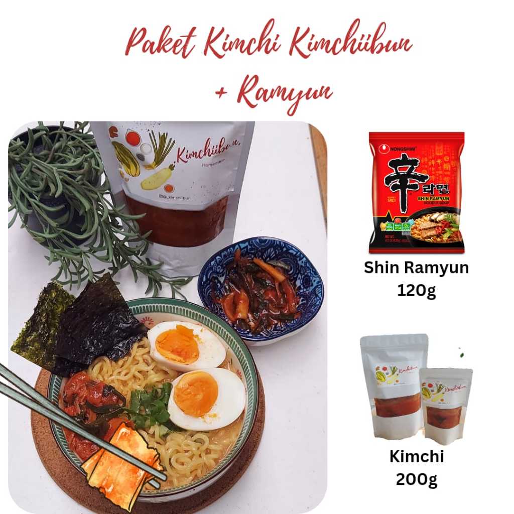 

Spesial Kimchi Tteokbokki Mandu Ramyun/Ramen Mix dari Kimchiibun - Frozen Ready to Eat
