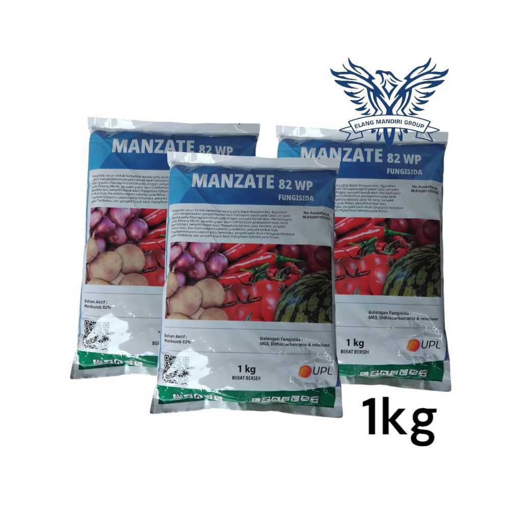 Manzate 82WP 1kg Mankozeb 82% Fungisida Pengendali Penyakit Busuk Pada Tanaman Sagrizeb UPL