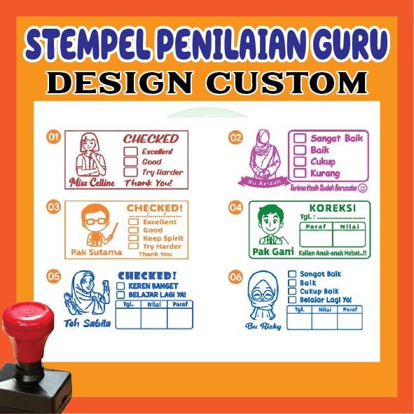 

stempel penilaian guru/stempel koreksi/stempel reward/stempel checked