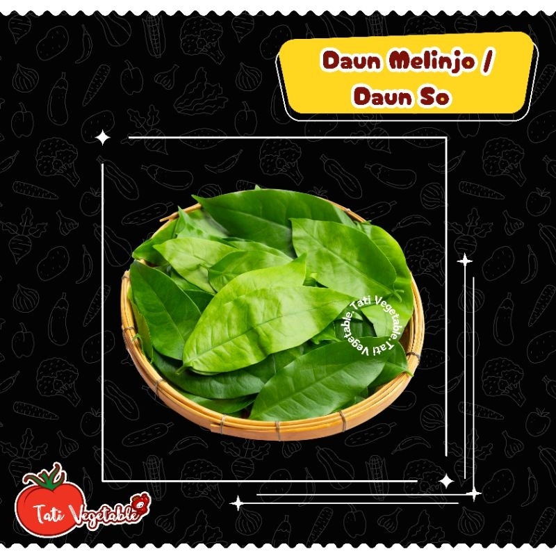 

[ INSTAN ] Daun So / Daun Melinjo - Sayuran Segar - Groceries - Fresh Produce || Tati Vegetable