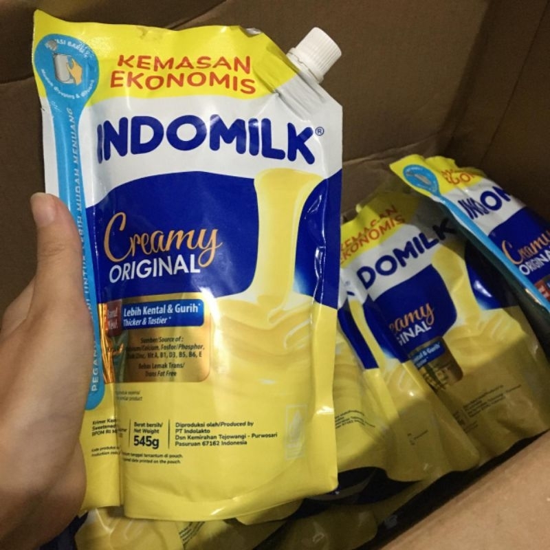 

Indomilk SKM Pouch 545 gr Susu Kental Manis