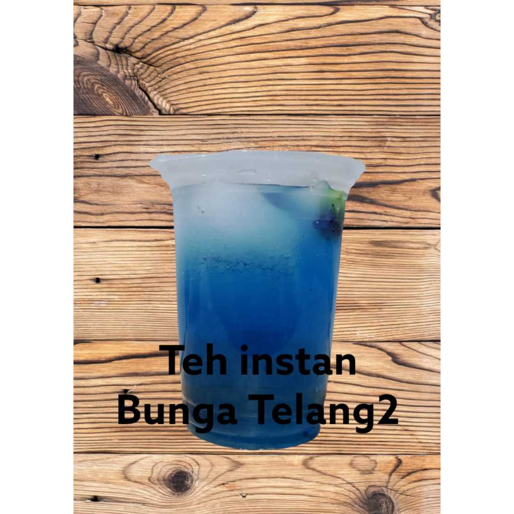 

Teh instan Bunga biru