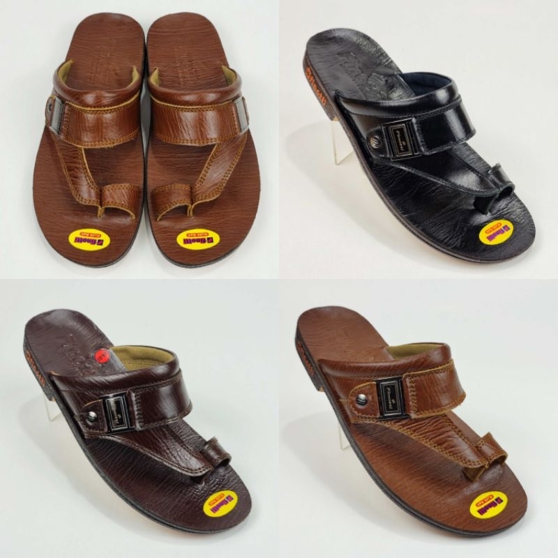 0Sandal kulit finotti original VR 01 VR 08 sandal pria sandal Casual pria