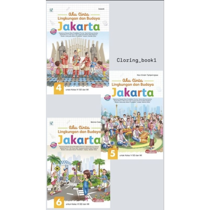 BUKU PLBJ UNTUK SD DAN MI KELAS 4 5 6 (KURIKULUM MERDEKA) TIGA SERANGKAI