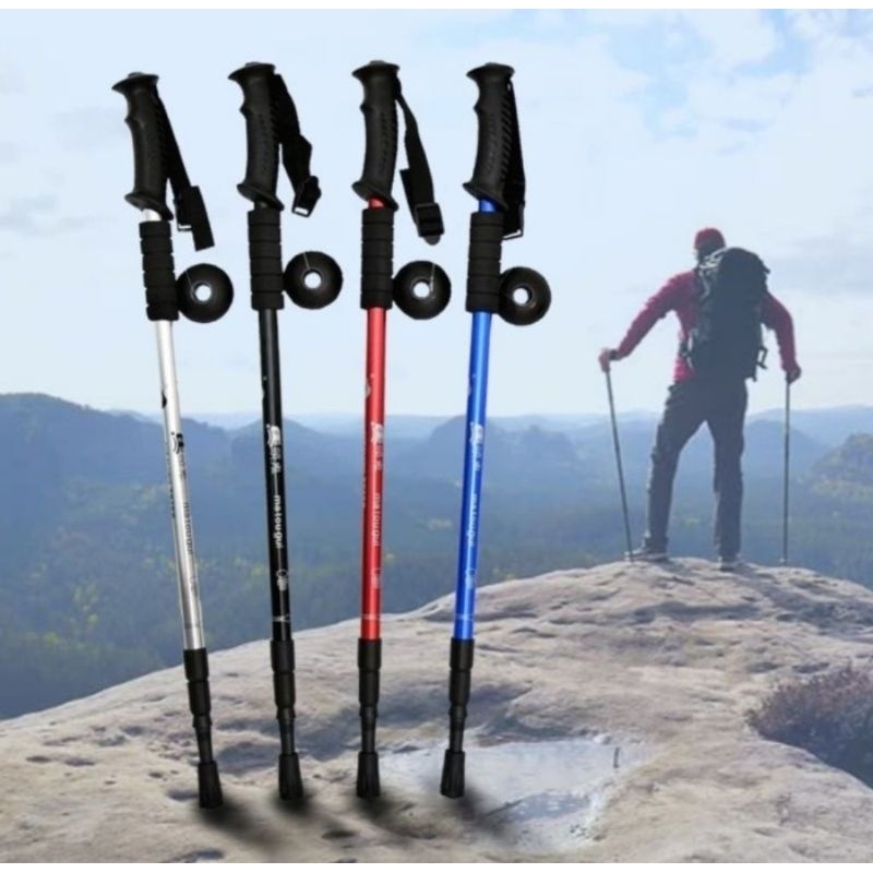 tongkat gunung tongkat mendaki