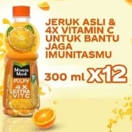 

minute maid pulpy orange 300 ml