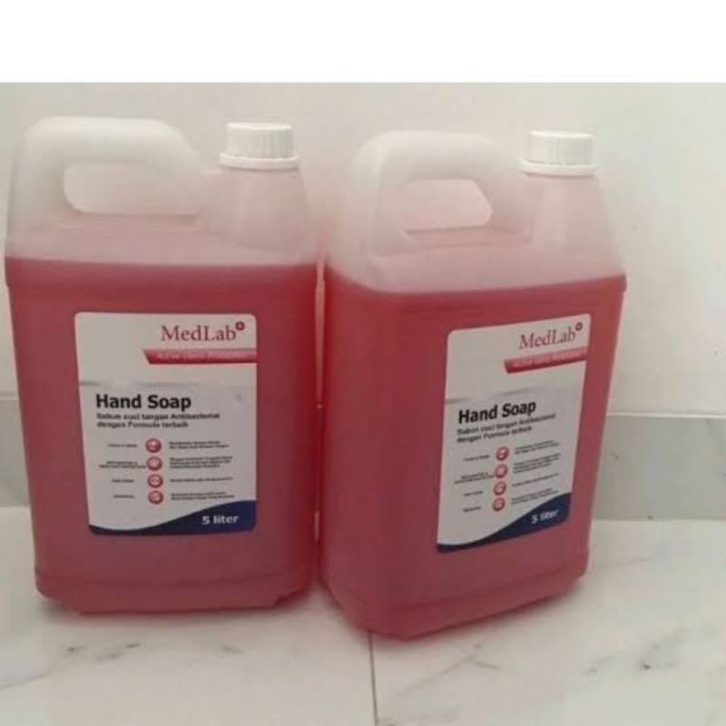 Hand Soap 5 Liter / Sabun Anti Bakteri - Medlab