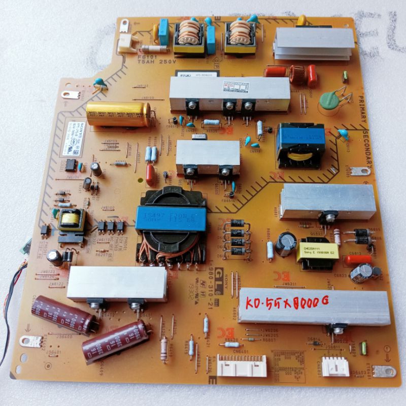 power suplay tv sony kd 55x8000g - psu tv sony kd 55x8000g - regulator tv sony kd 55x8000g