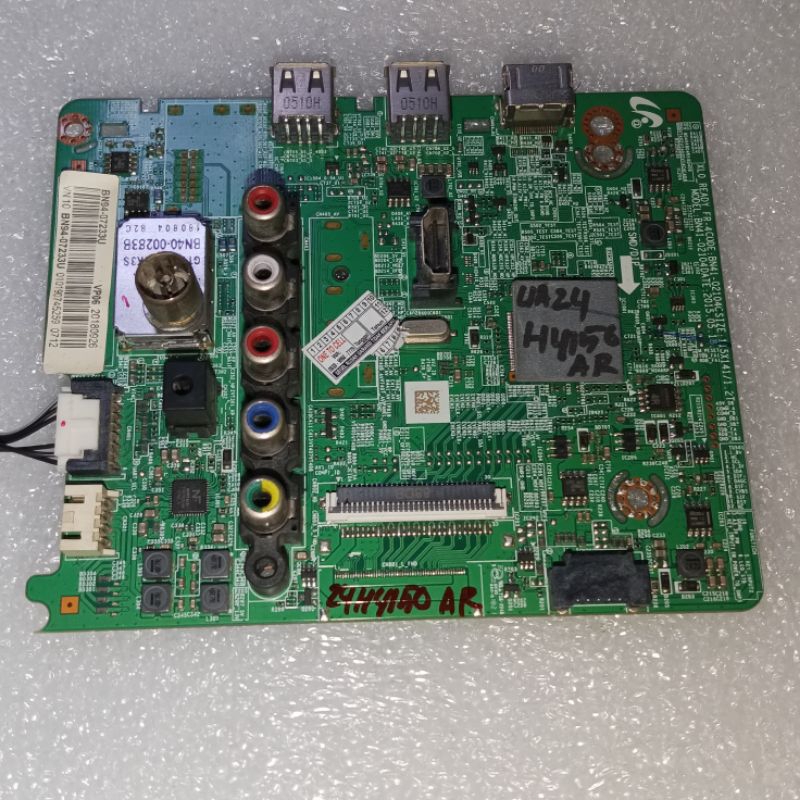 mesin tv samsung ua24h4150AR - mainboard tv samsung ua24h4150ar - motherboard tv samsung ua24h4150ar