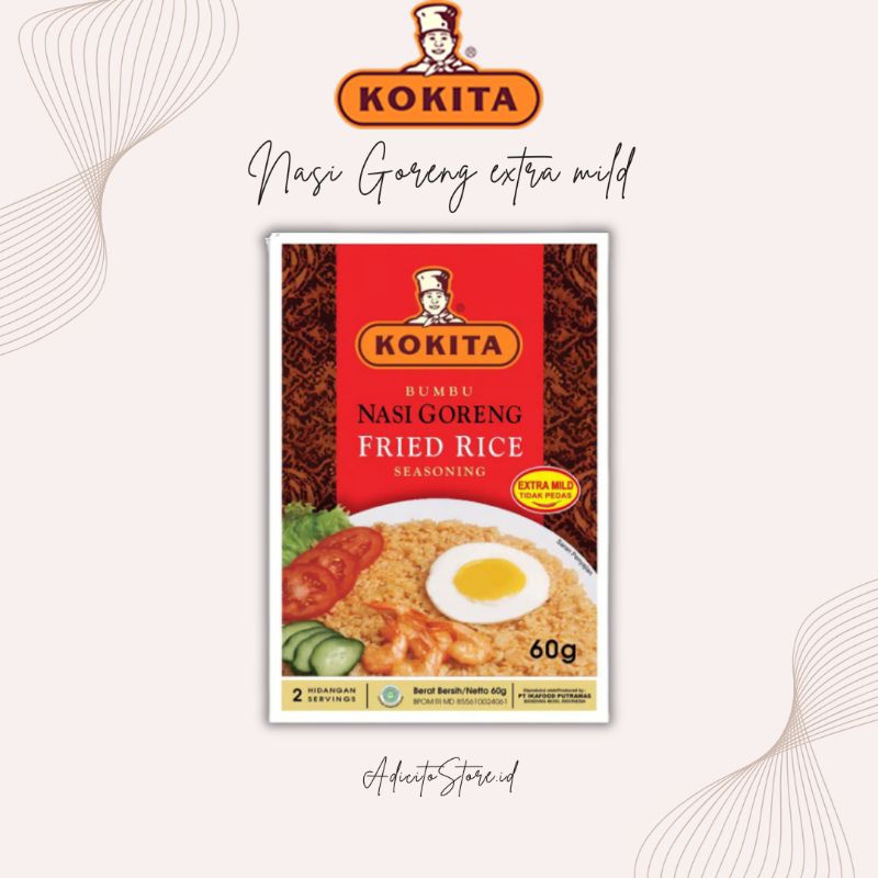 

Kokita Bumbu Nasi Goreng Extra Mild 1pcs/5pcs