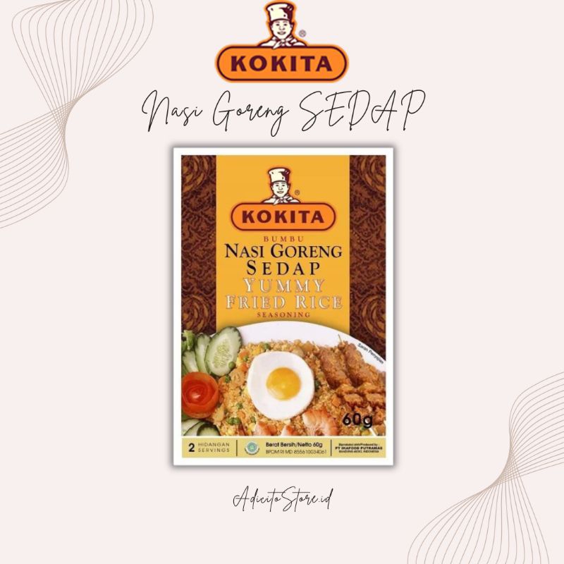 

Kokita Nasi Goreng Sedap 60g 1pcs/5pcs