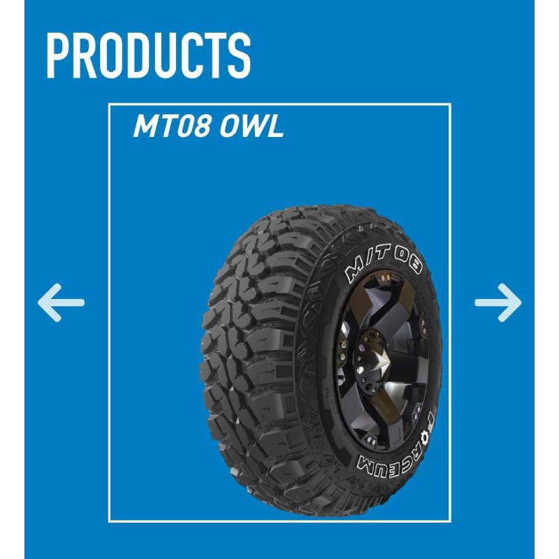 BAN MURAH  FORCEUM BLACK FORCEUM M/T 08 PLUS 265 75 R16