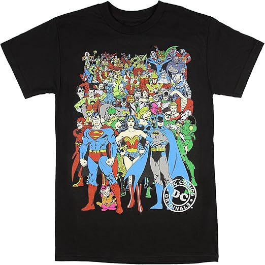BAJU KAOS DISTRO DC Comics Men's Dc Characters Original Universe T-Shirt