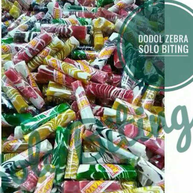 

Ecer 500gr Jenang Dodol Zebra Lorek Rasa - Solo Biting